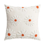 Taooba-Light Beige Tufted Flower Cushion Cover