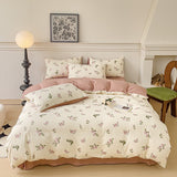 Taooba-Springtime Flowers Print Bedding Set