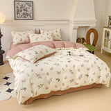 Taooba-Springtime Flowers Print Bedding Set