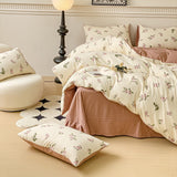 Taooba-Springtime Flowers Print Bedding Set