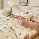 Taooba-Springtime Flowers Print Bedding Set