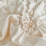 Taooba-Ruffle Flower Duvet Cover Set