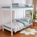 Taooba Pastel Blue Plaid Dorm Bedding Set