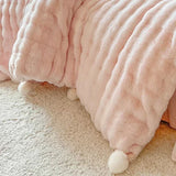 Taooba Faux Fur Warm Fluffy Bedding Set