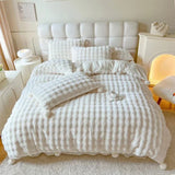 Taooba Faux Fur Warm Fluffy Bedding Set