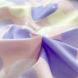 Taooba-Pastel Purple Hearts Bedding Set