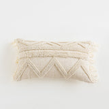 Taooba-Beige Boho Tufted Cushion Cover