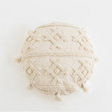 Taooba-Beige Boho Tufted Cushion Cover