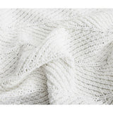 Taooba-Pom Pom Knit Throw Blanket Super Soft Warm Cozy