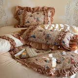 Taooba Princess Oil Painting Bedding Set