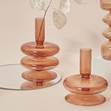 Taooba-Glass Candlestick Holder/Vase