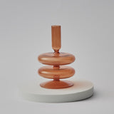 Taooba-Glass Candlestick Holder/Vase