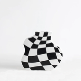 Taooba-Checkerboard Ceramic Vase