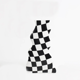 Taooba-Checkerboard Ceramic Vase