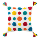 Taooba-Rainbow Tassels Cushion Cover