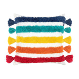 Taooba-Rainbow Tassels Cushion Cover