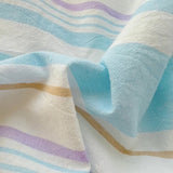 Taooba Pastel Retro Striped Bedding Set