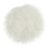 Taooba-Faux Fur Round Seat Cushion