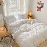 Taooba Ruffle Lace Bedding Set