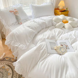 Taooba Ruffle Lace Bedding Set