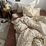 Taooba Old Fashioned Rustic Boho Bedding Set