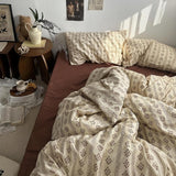 Taooba Old Fashioned Rustic Boho Bedding Set