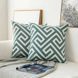 Taooba-Sage Green Patterns Cushion Cover