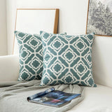 Taooba-Sage Green Patterns Cushion Cover