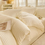 Taooba Seersucker Fabric Bedding Set