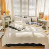 Taooba-Seersucker Fabric Bedding Set