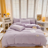 Taooba-Seersucker Fabric Bedding Set