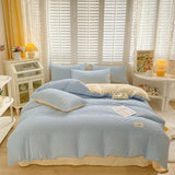 Taooba Seersucker Fabric Bedding Set