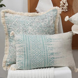 Taooba-Shabby Chic Dusty Green Cushion Cover