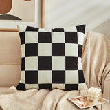 Taooba-Checkered Cushion Cover