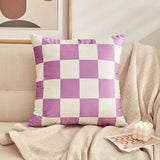 Taooba-Checkered Cushion Cover