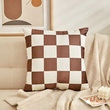 Taooba-Checkered Cushion Cover