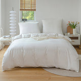 Taooba-Simple Soft Cotton Duvet Cover & Sham Set