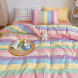 Taooba-Pastel Rainbow Bedding Set