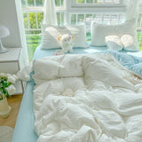 Taooba-Soft Cloud Washed Cotton Bedding Set