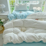 Taooba-Soft Cloud Washed Cotton Bedding Set