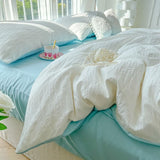 Taooba-Soft Cloud Washed Cotton Bedding Set