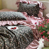 Taooba Spring Garden Ruffle Bedding Set