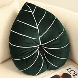 Taooba-Tropical Leaves Plush Cushion