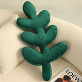 Taooba-Tropical Leaves Plush Cushion