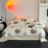 Taooba-Vintage Butterflies Y2K Aesthetic Bedding Set