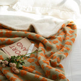 Taooba-Vintage Chamomiles Fluffy Blanket