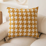 Taooba-Yellow Themed Embroidered Cushion Cover