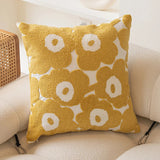 Taooba-Yellow Themed Embroidered Cushion Cover