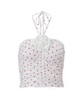 Taooba Logyn Polka Dot Halter Top