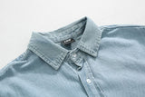 Taooba- 5512 LIGHT BLUE DENIM BUTTON-UP SHIRT